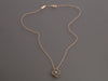 Van Cleef & Arpels 18K Rose Gold Silver Obsidian 2023 Holiday Vintage Alhambra Necklace