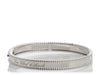 Van Cleef & Arpels 18K White Gold Perlée Signature Bracelet