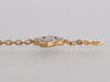 Van Cleef & Arpels 18K Yellow Gold Diamond and Blue Sèvres Porcelain Vendôme Vintage Alhambra Bracelet