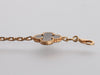 Van Cleef & Arpels 18K Rose Gold Diamond and Gray MOP Vintage Alhambra 50th Anniversary Bracelet
