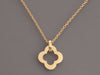 Van Cleef & Arpels 18K Yellow Gold Byzantine Alhambra Necklace