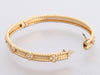 Van Cleef & Arpels 18K Yellow Gold Diamond Perlée Sweet Clovers Bracelet