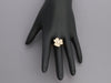 Van Cleef & Arpels Small 18K Yellow Gold Diamond Frivole Ring