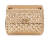 Valentino Medium Dark Gold Python Rockstud Spike Bag
