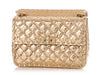 Valentino Medium Dark Gold Python Rockstud Spike Bag
