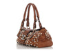 Valentino Brown Pearl Shoulder Bag