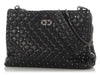 Valentino Black Quilted Rockstud Tote
