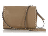 Valentino Small Beige Rockstud Crossbody Bag