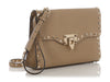 Valentino Small Beige Rockstud Crossbody Bag