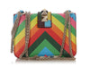 Valentino Mini Rainbow Glam Lock Rockstud Flap