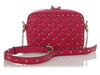 Valentino Red Quilted Rockstud Belt Bag