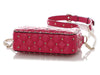 Valentino Red Quilted Rockstud Belt Bag