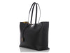 Versace Black Leather Virtus Tote