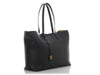 Versace Black Leather Virtus Tote
