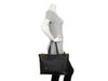 Versace Black Leather Virtus Tote