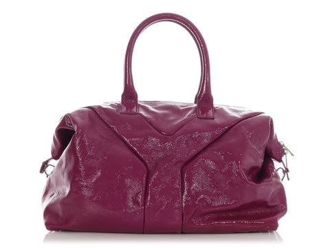 YSL Purple Patent Easy