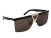 Saint Laurent Black Palace Shield Sunglasses