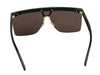 Saint Laurent Black Palace Shield Sunglasses