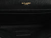 Saint Laurent Black Matelassé Grain de Poudre Cassandre Pouch