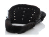 Yves Saint Laurent Fur & grommets leather satchel
