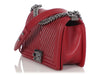 Chanel Old Medium Red Boy Bag