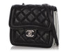 Chanel Mini Black and White Leather Citizen Flap