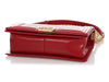 Chanel Old Medium Red Quilted Lambskin Boy Bag