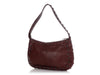 Chrome Hearts Brown Star-Studded Shoulder Bag