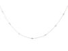 14K White Gold 2.25 CTW Diamonds by the Yard Necklace