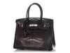 Hermès Black Matte Alligator Birkin 30