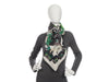 Hermès Sous l'Egide de Mars Cashmere Silk Shawl 140cm