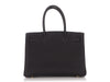 Hermès 30cm Black Togo Birkin 3-in-1