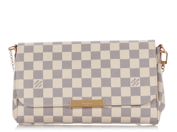 🚫SOLD🚫 Louis Vuitton Favorite MM Damier Azur Clutch Bag (DU1127) - Reetzy