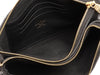 Louis Vuitton Black Monogram Empreinte Double Zip Pochette