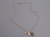 Deszo Rose Gold Charm Necklace