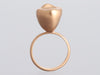 Nada Ghazal Small 18K Rose Gold Baby Malak Flourish Ring