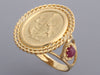 Tagliamonte 18K Yellow Gold Ruby Maypole Ring