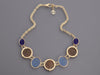 Tagliamonte Gold-Washed Sterling Silver Venetian Cameo and Roman Coins Necklace