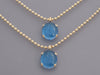 Tagliamonte 18K Gold-Plated Dual Blue Cameos Layered Necklace