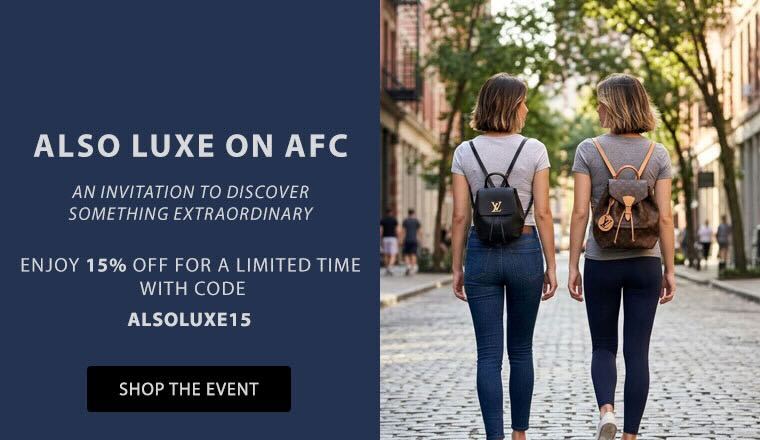 Enjoy 15% OFF with code ALSOLUXE15