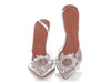 Amina Muaddi Clear Crystal Begum Slingback Pumps
