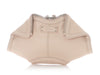 Alexander McQueen Small Beige Grained Leather De Manta Clutch