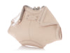 Alexander McQueen Small Beige Grained Leather De Manta Clutch