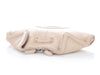 Alexander McQueen Small Beige Grained Leather De Manta Clutch