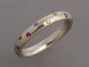 Anne Sportun 14K White Gold Multicolor Sapphire Ring