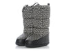 Balmain x Rossignol Black and Ivory Monogram Après-Ski Boots
