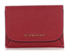 Burberry Red Compact Wallet