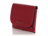 Burberry Red Compact Wallet
