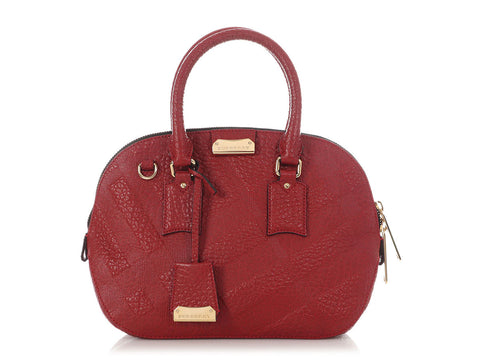 Louis Vuitton Red Vernis Alma BB