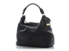 Burberry Medium Black Pebbled Leather Ledbury Hobo